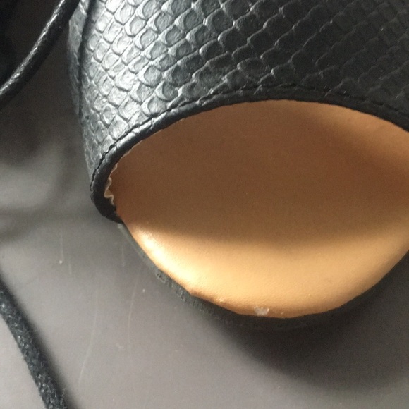 5$ with bundle 🛍 Super cute open toe flats 😉 Like new! - Picture 8 of 10